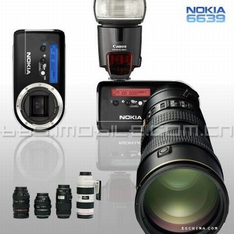 Nokia 6639 Concept Cameraphone Features Photoshop and... Zippo Lighter?!