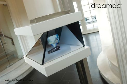 Holographic Display Gets Demoed, RealFiction Dreamoc 3D Brings Us to the Minority Report Era