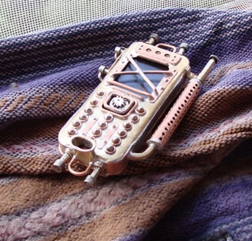 Steampunk Phone from Russia Would fit in S.T.A.L.K.E.R
