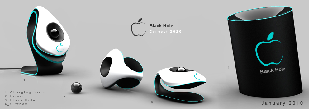 Apple Black Hole Concept, the iPhone of 2020? 