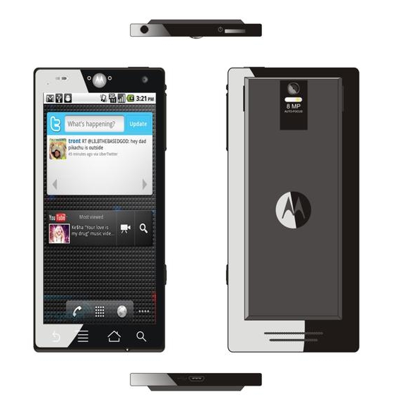 Motorola Android Concept Phone Features Dual Core ARM A9 CPU