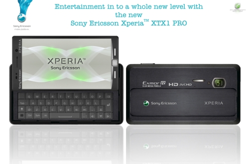 Sony Ericsson XPERIA XTX1 Pro Adds a QWERTY Keyboard to the Original Design