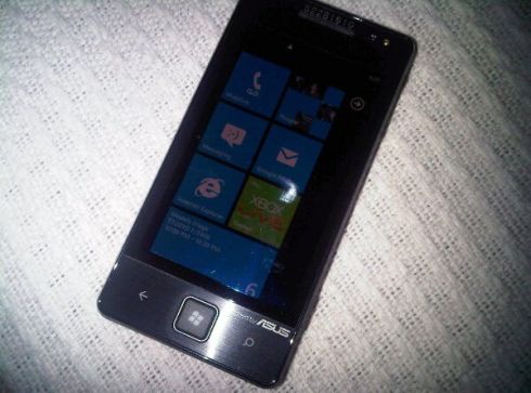 ASUS Windows Phone 7 Handset Leaked or Photoshopped?