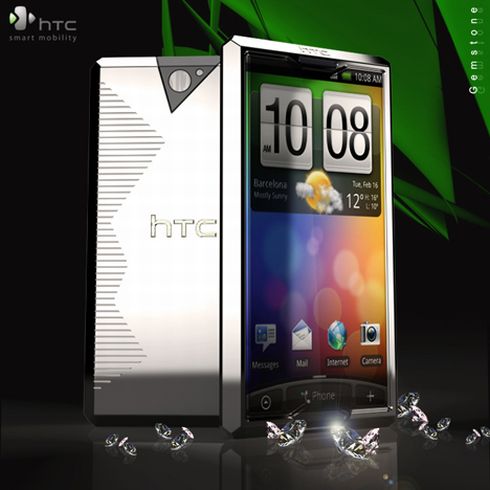 HTC Gemstone is a Luxury Smartphone
