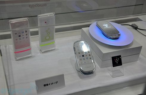 NTT DoCoMo and Sharp Unveil Phones With Ion Generators at CEATEC 2010