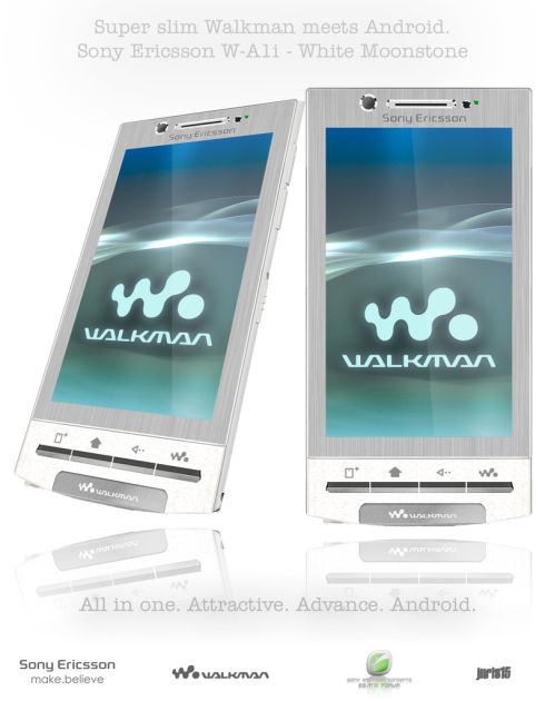 Juris15 Redesigns Sony Ericssons Walkman Handset: W A1i is the Result