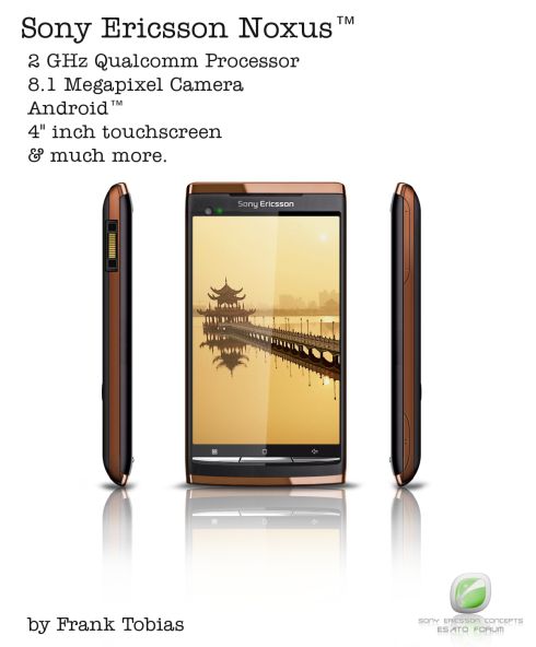 Sony Ericsson Noxus, Very First 2GHz Smartphone?