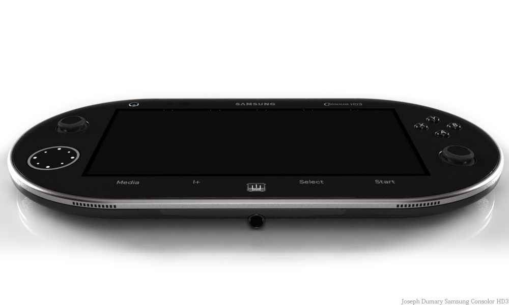 Samsung Consolor HD3 Portable Console Concept Uses 3D Galaxy Interface Navigation