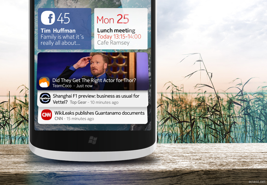 Windows Phone 7 Nokia Concept Brings Symbian Anna Looks, Finnish Design