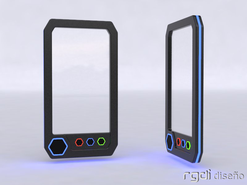 Tron Phone Concept, Based on the Movie With the Same Name