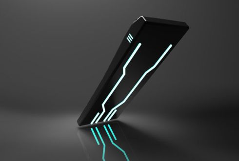 Tron Style Phone is All About the LEDs