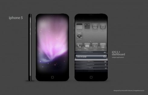 iPhone 5 Gets 4.6 Inch Display, 4.3 Inch Edge to Edge Screen Version Also Created by Antonello Falcone