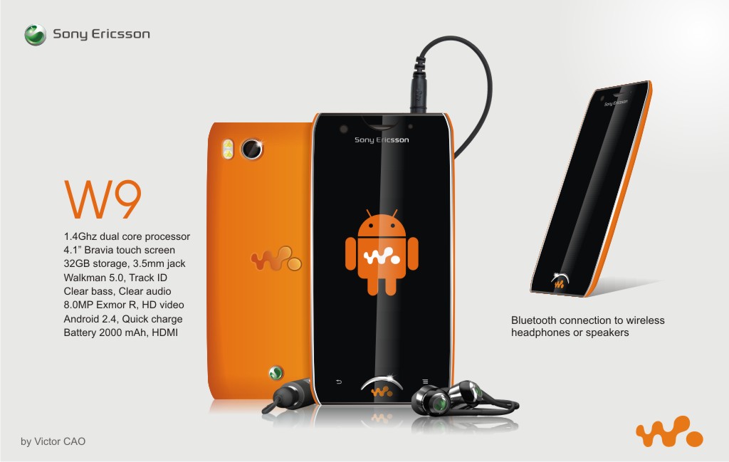 Sony Ericsson W9, New Walkman Android Phone Features Dual Core CPU ...