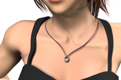 Ursla_Bertha_concept_phone_2 3D Projection Pendant Works With Concept Mobile Phone Bertha