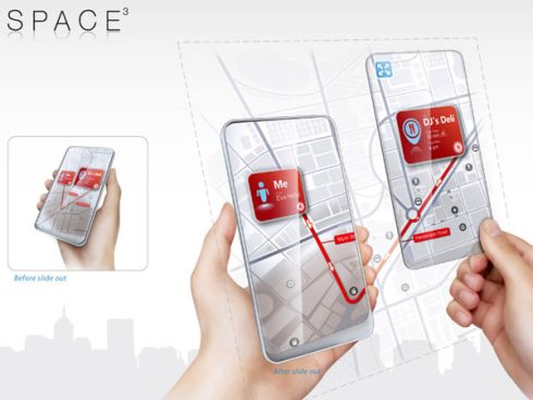 Transparent Dual Display Phone Comes With Augmented Reality Features and More