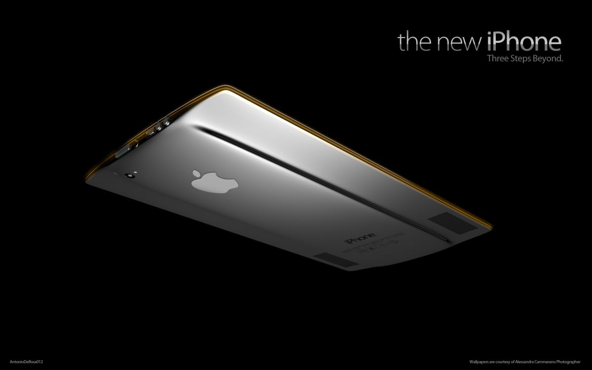 iPhone الجديد تخيلية لشكل الايفون