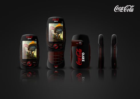 Coca Cola Concept Mobile Phone Created by David Carrillo