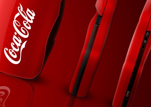Coca Cola Concept Mobile Phone Created by David Carrillo