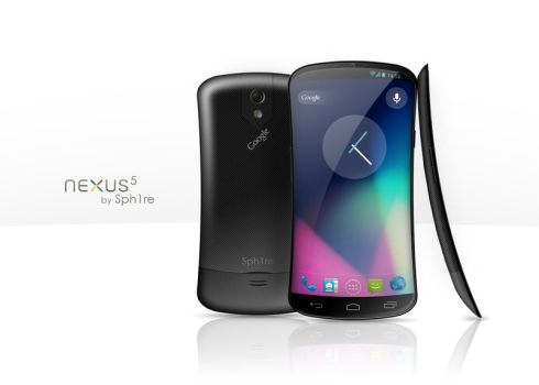 Nexus 5 Phone is Curved, Very Curved...