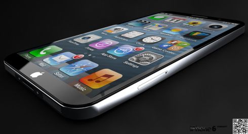 iPhone 6 Mockup Features a 4.9 Inch Screen, Home Button Moved to the Side