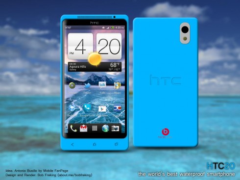 HTC H2O Made by Bob Freking, Worlds Best Waterproof Phone