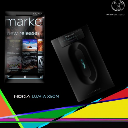 Nokia Lumia Xeon Concept Has an Interesting Back Layout