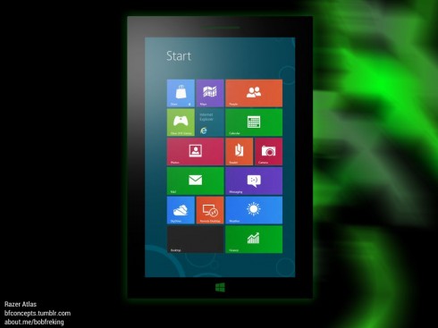 Razer Atlas 7 Inch Core i7 Tablet Comes Stylus, Keyboard, Phone 
Features