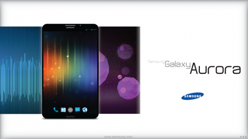 Samsung Galaxy Aurora Smartphone Concept is a 6 Inch Phablet 
Actually