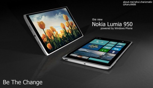 Nokia Lumia 950 Atlantis Designed by Rahul Sharma Features Quad 
Core CPU, 4.8 Inch Display