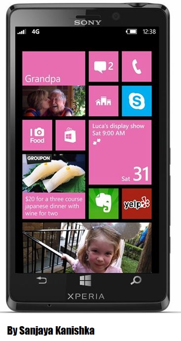 Sony Xperia W 2013 Concept Runs Windows Phone 8 