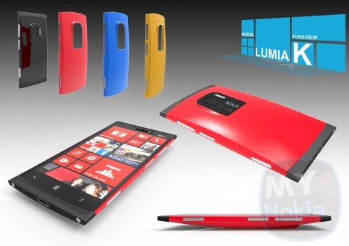 Nokia Lumia K Windows Phone 8 Concept Features 30 Megapixel Pureview Camera