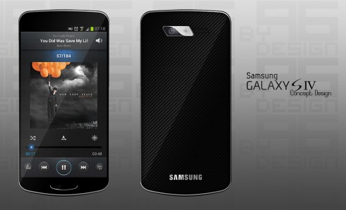 Samsung Galaxy S4 Concept Design in Two Versions; Which One Do You
 Choose?