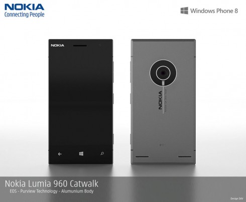 Nokia Lumia EOS Concept Phone With Aluminum Body Gets Rendered