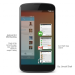 Android 5.0 Design Concept by Jinesh Shah Part 2: Multitasking and Dialer