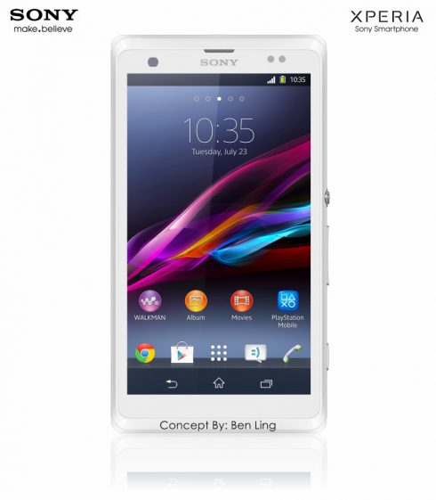 Sony Xperia T1 Concept Follows in the Footsteps of Z1 Photo Sony Xperia T1 Concept Follows in the Footsteps of Z1