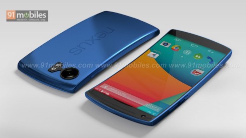 Google Nexus 6 New Render is Curved, Features 5.2 Inch Full HD Screen
