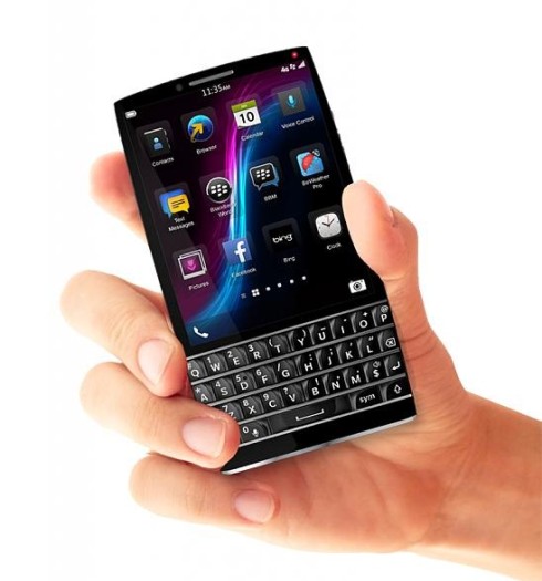 BlackBerry Q40 Concept Manages to Keep Physical Keyboard, High end Specs
