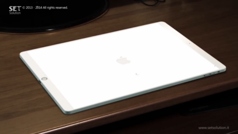 iPad Pro 13 Inch Tablet Rendered by Set Solution, With OS X on Board (Video)