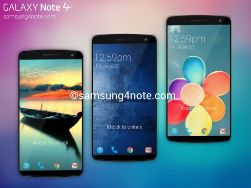 Samsung Galaxy Note 4 Rendered Again by Rishi Ramesh, Looks Realistic This Time