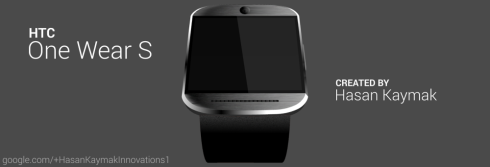 HTC Droid DNA 2 and HTC One Wear S Smartwatch Rendered by Hasan Kaymak