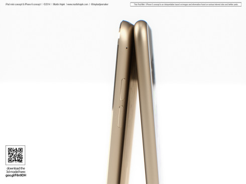 iPad Mini 3 Gets Beautiful 3D Design Courtesy of Martin Hajek