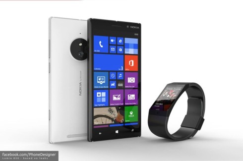 Nokia Lumia 830 Portrayed in Fresh Design, Courtesy of Jonas Daehnert