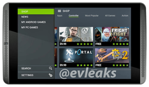 Nvidia Shield Tablet is a Perfect Gaming Device, Heres a Render!