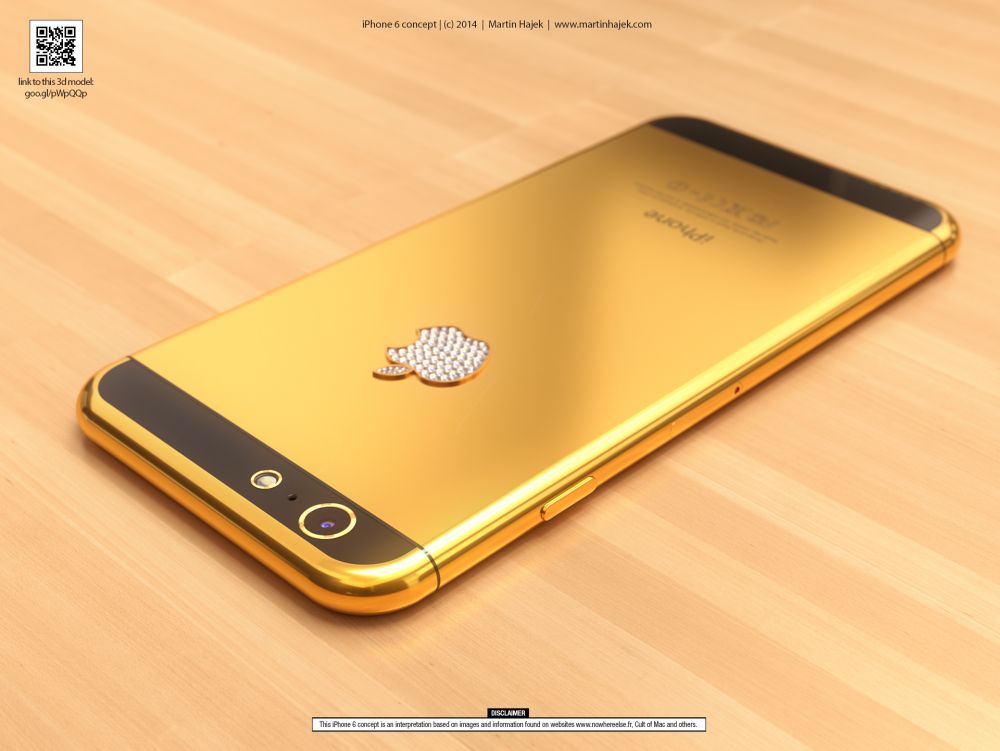Gold iPhone 6 is Pure Eye Candy  Concept Phones