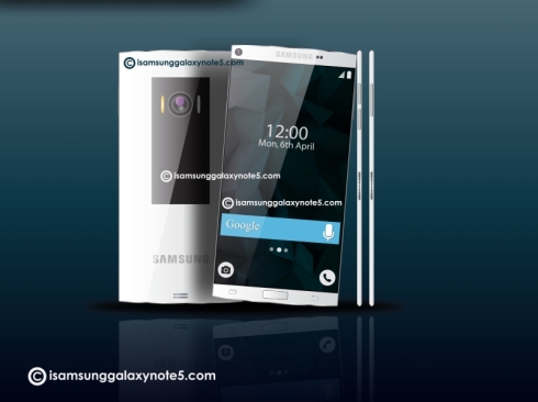 Samsung Galaxy Note 5 Gets Envisioned With Edge to Edge Narrow Design