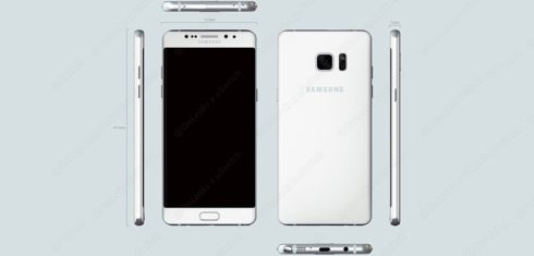 Samsung Galaxy Note 6 Edge leak render  (4)