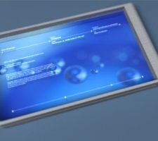 Double Glassy Layers Mobile Device Concept, So Transparent...