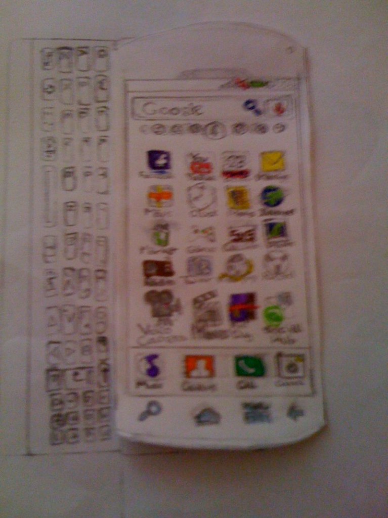 Samsung Galaxy Eclipse, Envisioned by 12 Year Old Concept Phones