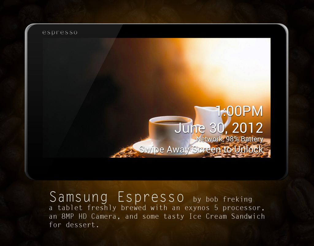 samsung espresso tablet 1