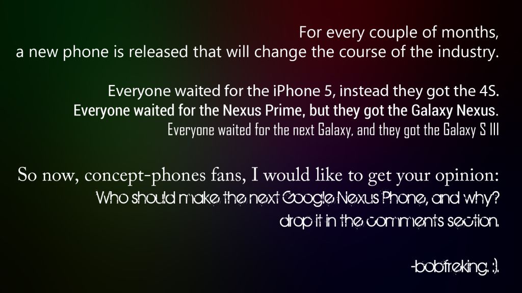 galaxy nexus concept 2012